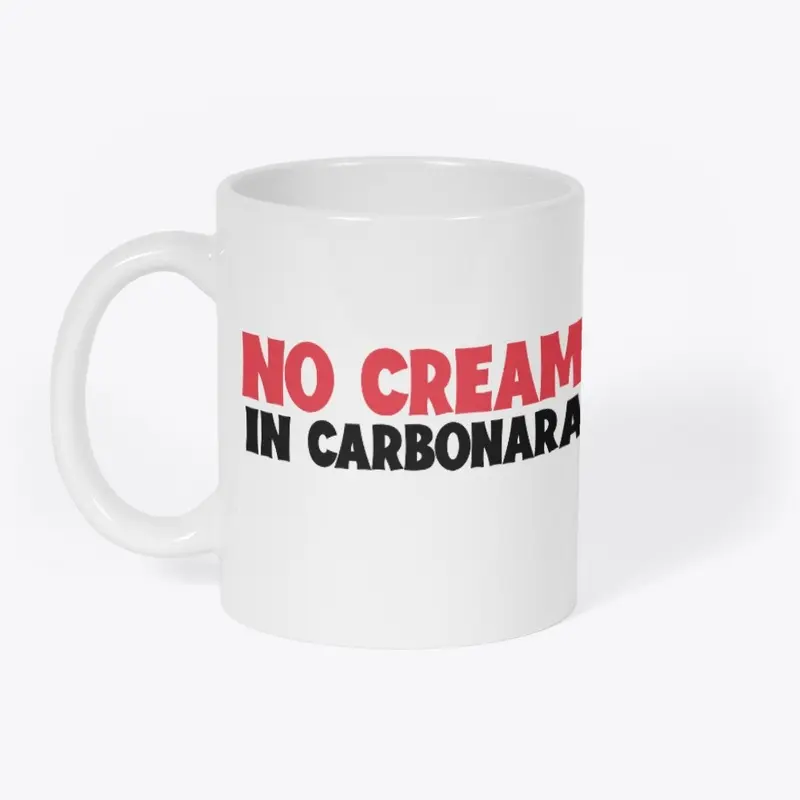 No Cream In Carbonara