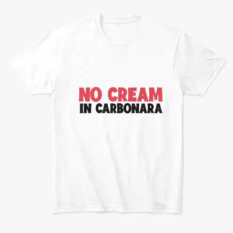 No Cream In Carbonara